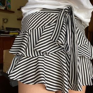 Mini Striped Skirt